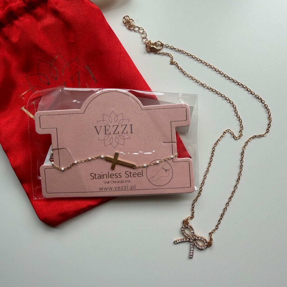 Anklet and Necklace Set!